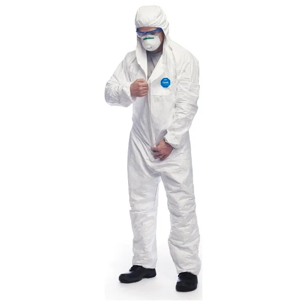 Tyvek 500 Xpert Başlıklı Kimyasal Koruyucu Tek Kullanımlıktulum XL - Görsel 4