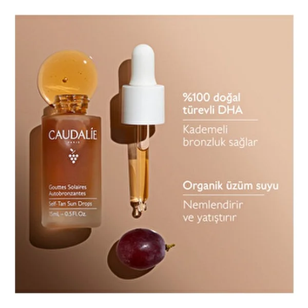 Caudalie 15 Ml Güneşsiz Bronzlaştırıcı - Görsel 6
