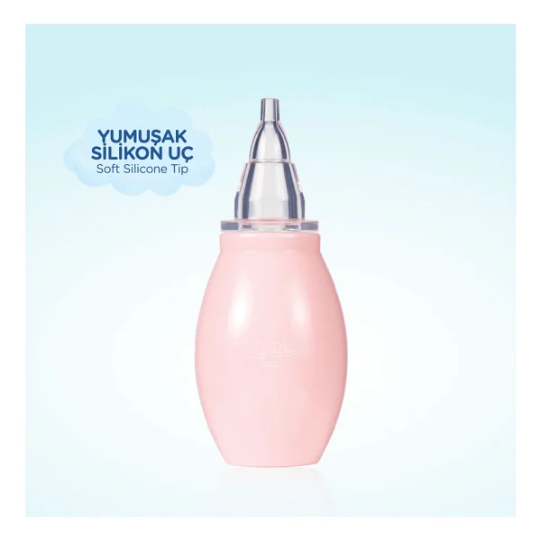 Wee Baby Silikon Burun Aspiratörü Pembe - Görsel 6