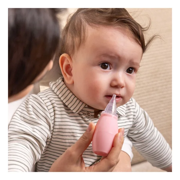 Wee Baby Silikon Burun Aspiratörü Pembe - Görsel 8