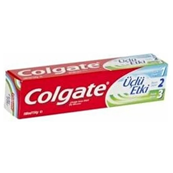 Colgate Üçlü Etki Beyazlatıcı 100 Ml Florürlü Diş Macunu - Görsel 2