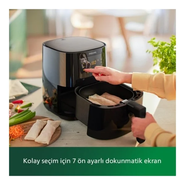 Philips Airfryer 3000 Serisi Hd9252/90 Essential L 4.1 Lt Yağsız Fritöz - Görsel 9