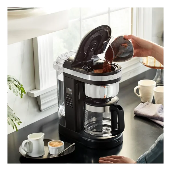 Kitchenaid 5kcm1209eob Onxy Black Siyah Filtre Kahve Makinesi - Görsel 6
