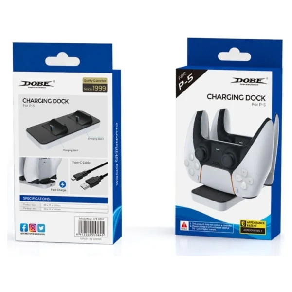 PS5 Charging Dock Playstation Şarj Istasyonu Şarj Standı - Görsel 6