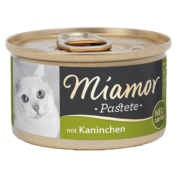 Miamor Pastete Tavşan Etli 85 Gr Yetişkin Konserve Kedi Maması - Görsel 4