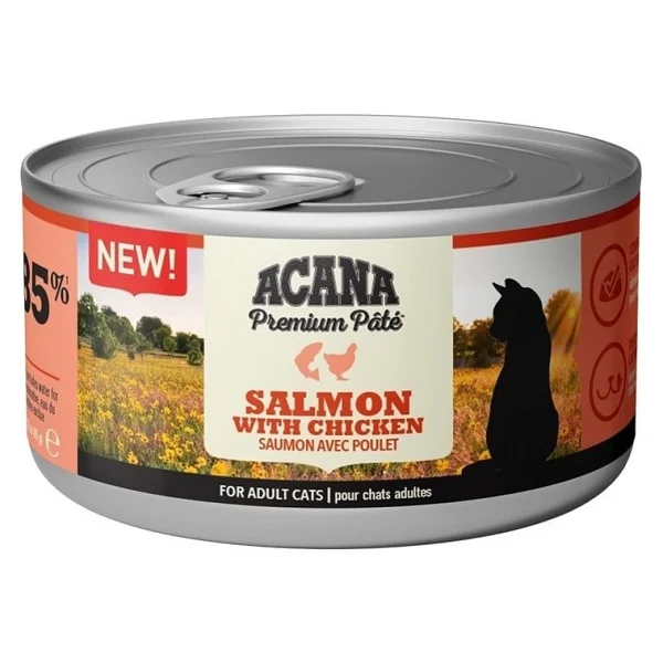 Acana Premium Ezme Somonlu Ve Tavuklu 85 Gr Yetişkin Konserve Kedi Maması - Görsel 4