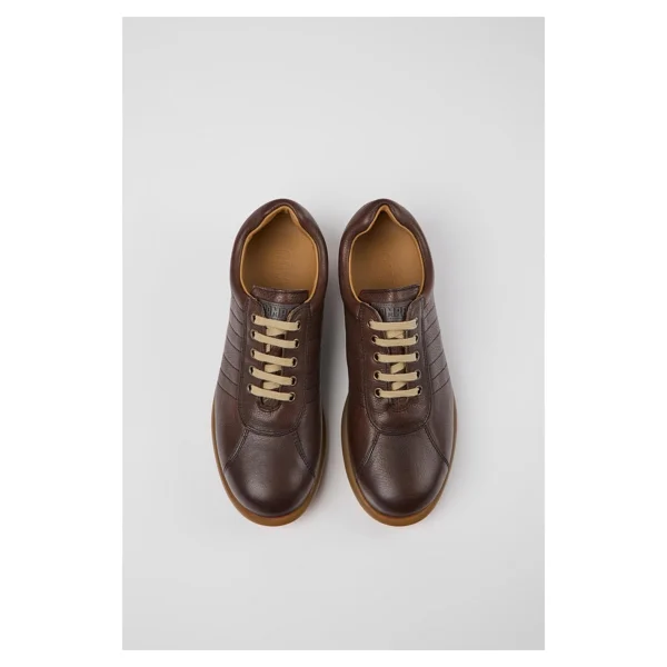 Camper Pelotas 16002-318 Kahverengi-Karamel Erkek Sneaker - Görsel 10