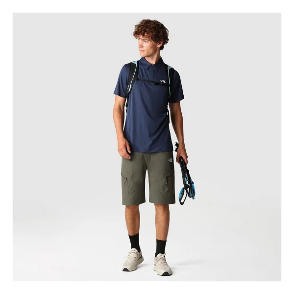 The North Face Tanken Nf0a2waz8k21 Lacivert Kısa Kollu Polo Yaka Erkek Tişört - Görsel 10