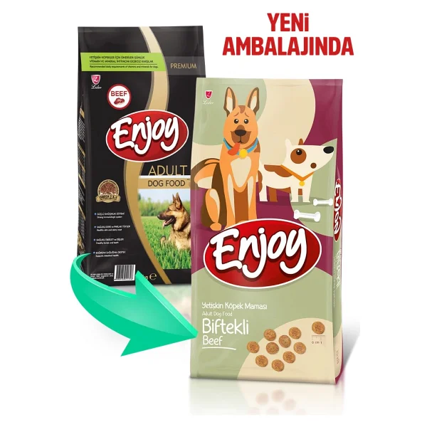 Enjoy Biftekli 15 Kg Köpek Maması - Görsel 8