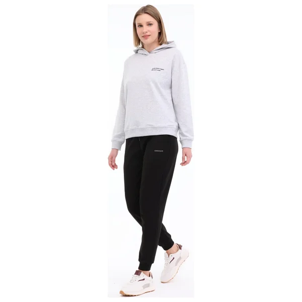 Lumberjack Wb Jogger 22ct133 Siyah Kadın Eşofman Altı - Görsel 8