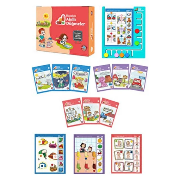 İlkadım Akıllı Düğmeler Full Paket (3 Yaş) - Kolektif - Görsel 6