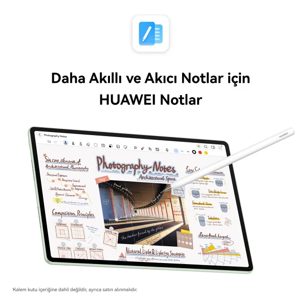 Huawei Matepad 12 X 2025 12" Papermatte Edition 256 GB Klavyeli Tablet - Görsel 9