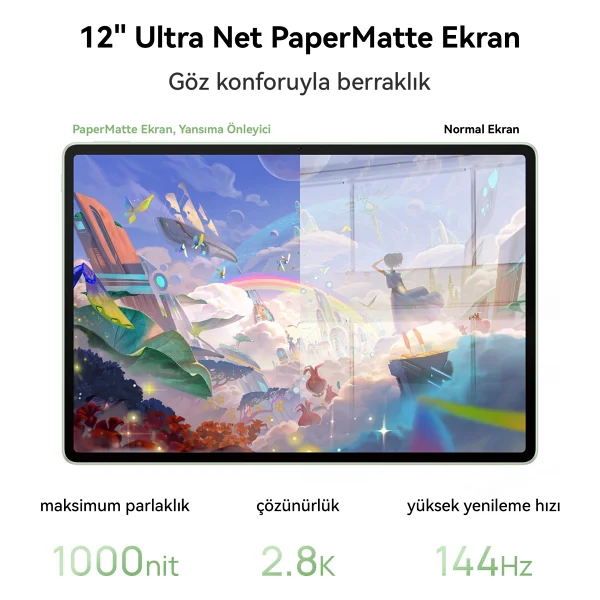 Huawei Matepad 12 X 2025 12" Papermatte Edition 256 GB Klavyeli Tablet - Görsel 10