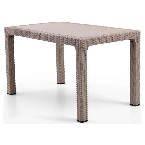 Evdemo Rattan 75x125 Cm Bahçe Masası - Görsel 5