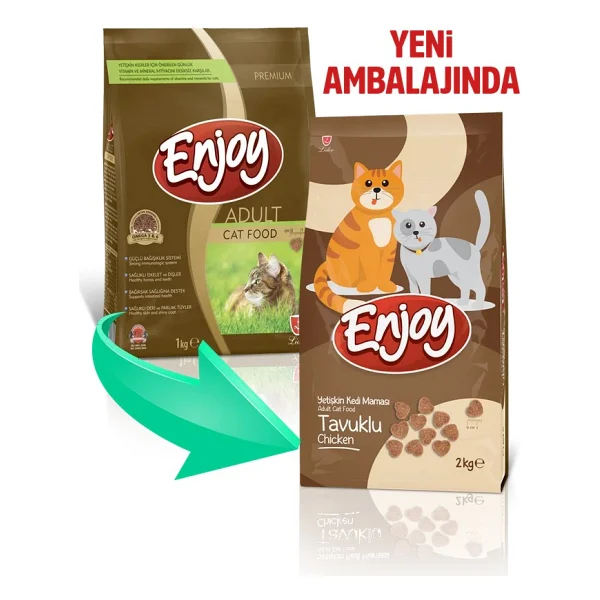 Enjoy Tavuklu 2 Kg Yetişkin Kedi Maması - Görsel 2