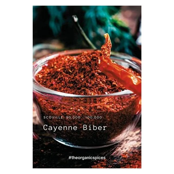 Tos The Organic Spices Cayenne Biber 500 Gr (1. Kalite) Capsicum Annuum / Cayenne Pepper - Görsel 4