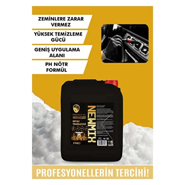 Newmix Gold Detay Temizleyici 5000 Ml - Görsel 5