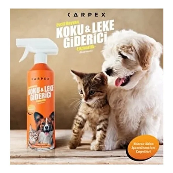 Carpex Enzimatik 500 Ml Evcil Hayvan Koku Ve Leke Giderici - Görsel 6