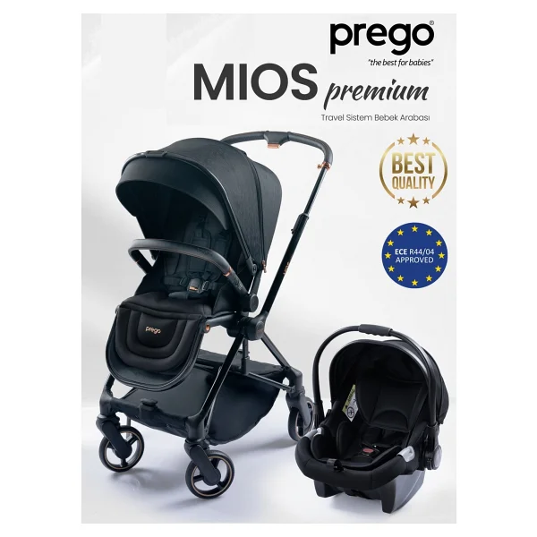 Prego 2099 Mios Premium Travel Sistem Bebek Arabası - Görsel 7