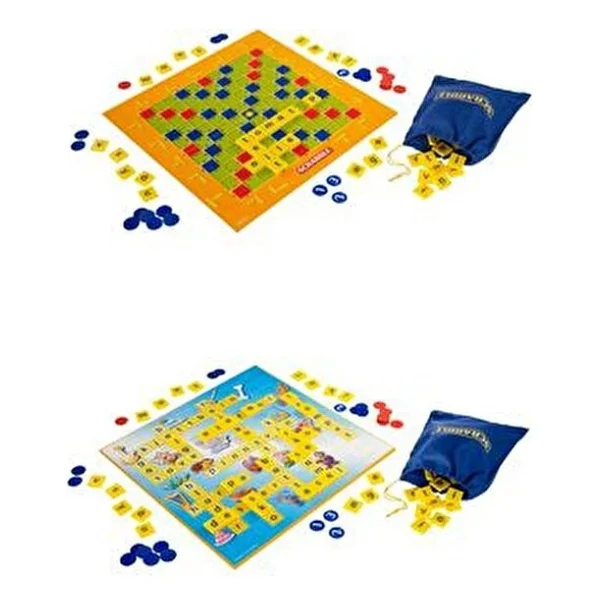 Scrabble Junior Kutu Oyunu Eğlenceli Harf Eşleştirme 5-7 Yaş Arası 2-4 Oyuncu İçin - Görsel 2