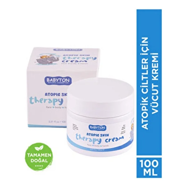 Babyton Atopik Çok Kuru Ve Hassas Ciltler İçin Bebek Vücut Kremi 100 Ml - Görsel 7