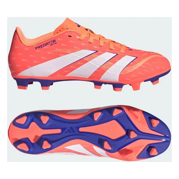 Adidas Predator Club Fg/Mg Jh8846 Turuncu-Beyaz Krampon - Görsel 2