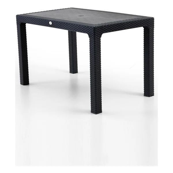 Evdemo Rattan 75x125 Cm Bahçe Masası - Görsel 3