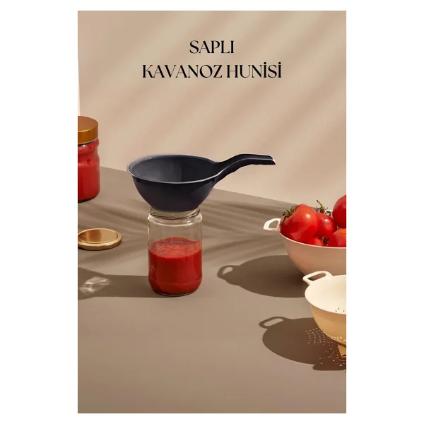 Saplı Kavanoz Hunisi Füme - Görsel 3