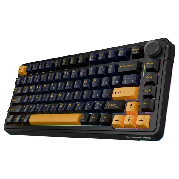 Rampage Quell RGB Tkl Oil Switch Kablosuz Mekanik Oyuncu Klavyesi - Görsel 3