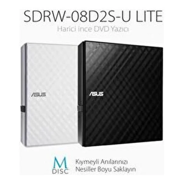 Asus Lite Slim Sdrw-08d2s-U DVD Yazıcı - Görsel 6