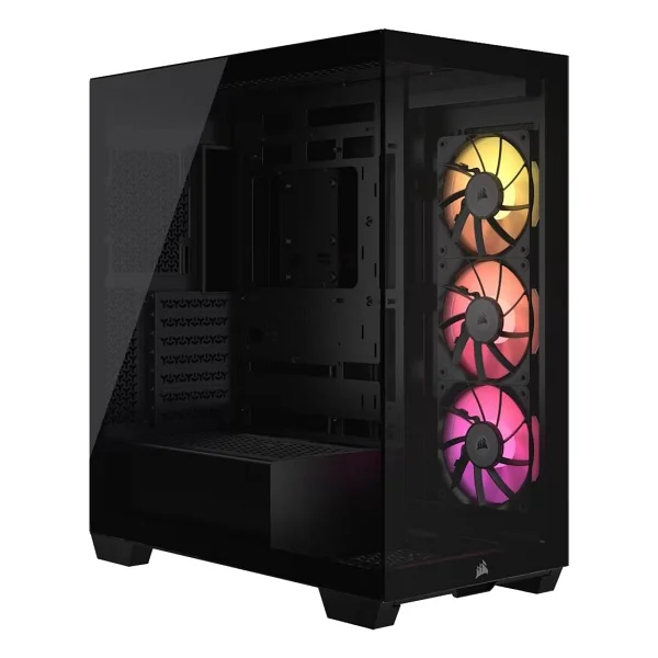 Corsaır 3500x 750w 80+ Bronze RGB Tempered Glass Siyah Atx Mid Tower Kasa - Görsel 2