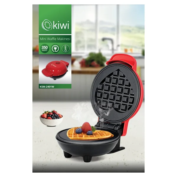 Kiwi Ksm-2401w Mini Waffle Makinesi - Görsel 9