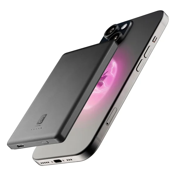 Cellularline Lite Mag 5000 mAh Magsafe Powerbank - Görsel 3