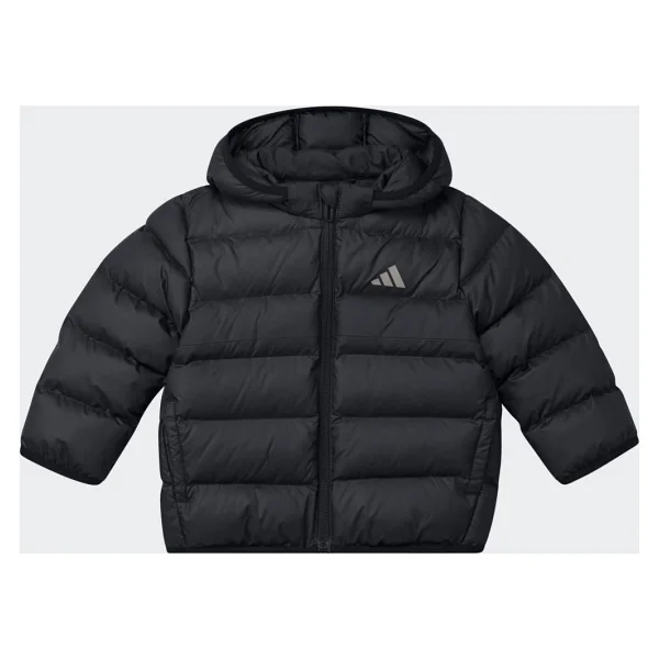 Adidas Synthetic Down Jl7389 Siyah Bebek Mont - Görsel 4