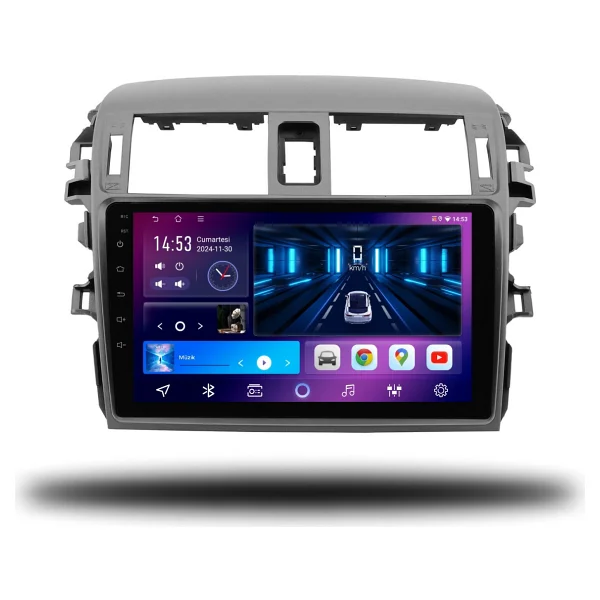 Carplayer Toyota Corolla 2007-2012 Uyumlu Android Multimedya 4gb RAM 32gb Hafıza - Görsel 4