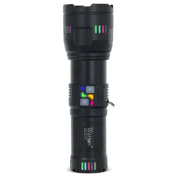 Watton Wt-631 30000 Lümen LED Şarjlı El Feneri - Görsel 3