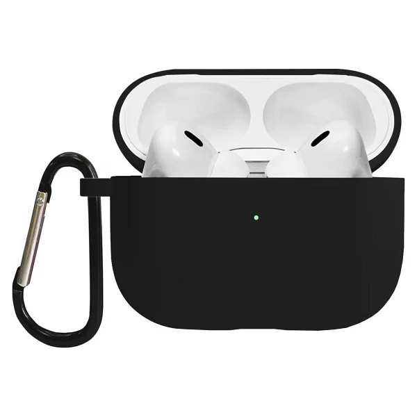 Microsonic AirPods Pro 3 Liquid Silicone Lansman Siyah - Görsel 6