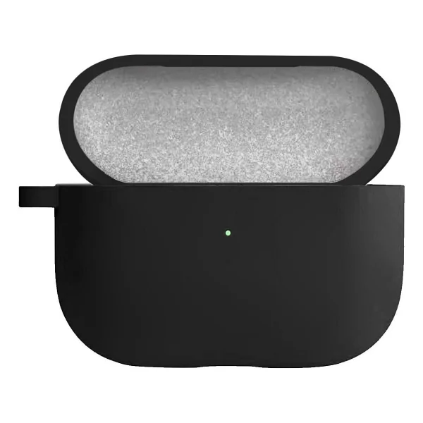 Microsonic AirPods Pro 3 Liquid Silicone Lansman Siyah - Görsel 2
