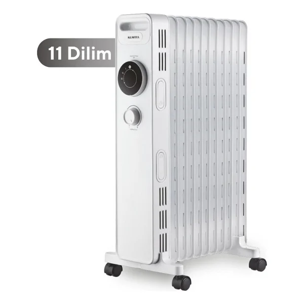 Kumtel Kum-1230s 11 Dilim 2300 W Beyaz Yağlı Radyatör - Görsel 3