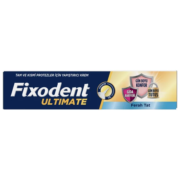 Fixodent Professional Diş Protez Yapıştırıcı Krem 40 Gr Hafif Nane Aromalı Güçlü Tutuş Ve Diş Eti Koruması - Görsel 2
