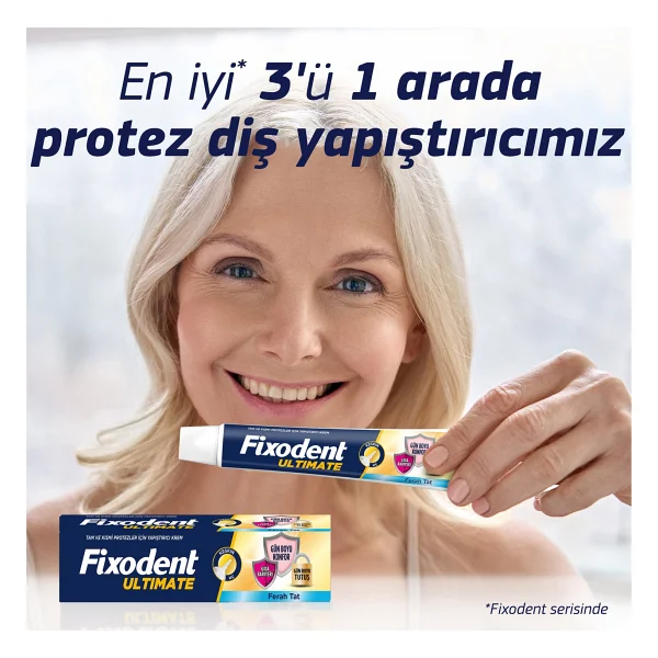 Fixodent Professional Diş Protez Yapıştırıcı Krem 40 Gr Hafif Nane Aromalı Güçlü Tutuş Ve Diş Eti Koruması - Görsel 7
