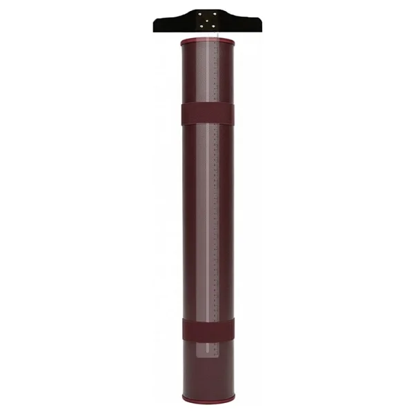 Yuga Suni Deri Proje Tüpü Cepli 10,5 Cm Bordo - Görsel 3