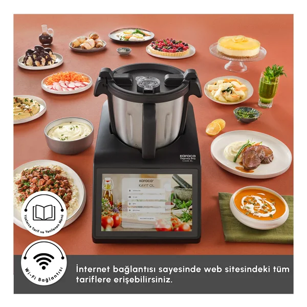Karaca Thermo Pro Cook XL Multifonksiyonel Mutfak Robotu - Görsel 5