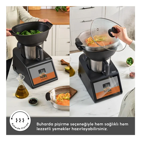 Karaca Thermo Pro Cook XL Multifonksiyonel Mutfak Robotu - Görsel 7