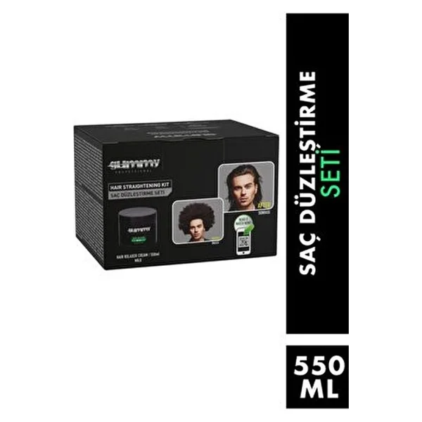 Gummy Hair Relaxer 2 Ay Kalıcı Saç Düzleştirme Seti - Görsel 2