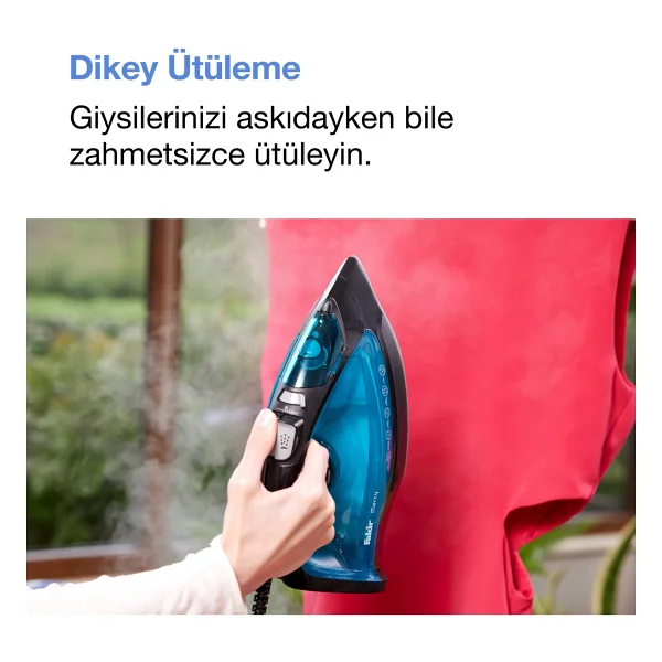 Fakir Mercy Mavi 2200 W Buharlı Ütü - Görsel 8