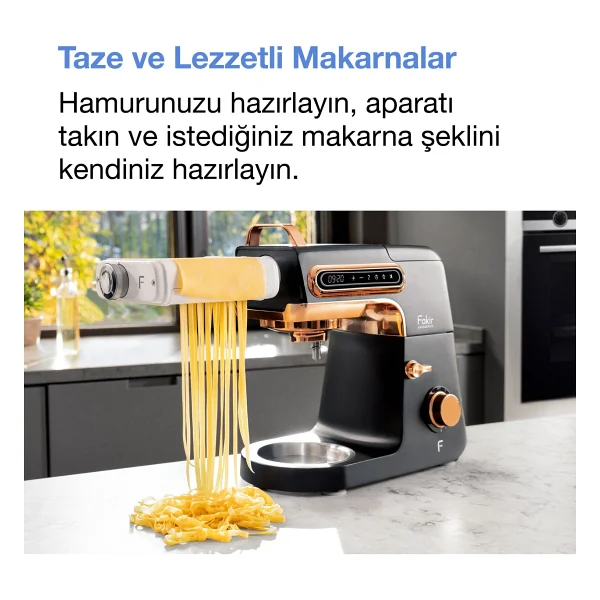 Fakir Chef Pastro 1800 W 6 lt Siyah Mutfak Şefi - Görsel 6