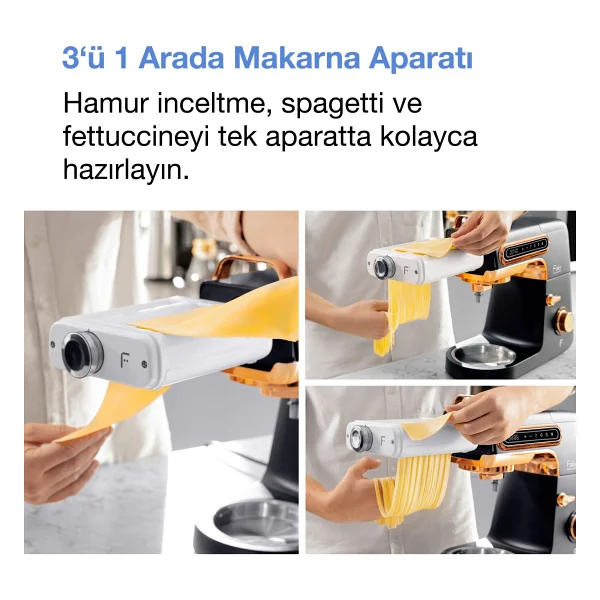Fakir Chef Pastro 1800 W 6 lt Siyah Mutfak Şefi - Görsel 7