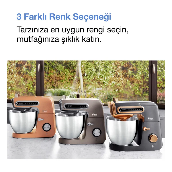 Fakir Chef Pastro 1800 W 6 lt Siyah Mutfak Şefi - Görsel 9