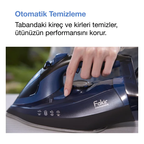Fakir Flyjet Mavi 2600 W Buharlı Ütü - Görsel 4